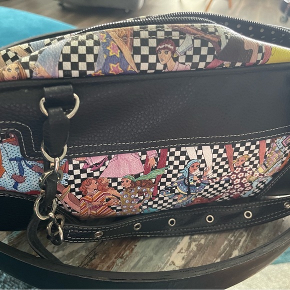 Sydney Love Handbag Top Zip Black Multi Color - Picture 4 of 6